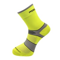 CYCLING HIGH SOX cyklistické ponožky černá/bílá