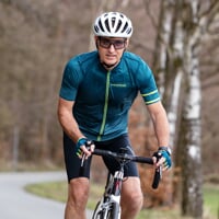 ENDURO PHC-BLU BLK sportovní fotochromatické brýle černá mat