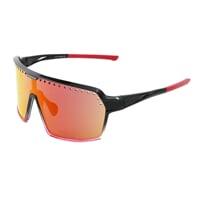 ENDURO RED-R BLK/RED sportovní sluneční brýle lesklá černá/červená
