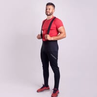 GIRO WINTER BIB pánské cysklistické kalhoty s kšandami černá