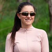 SAFARI GLD-R GLD/GRY sportovní sluneční brýle zlatá/šedá