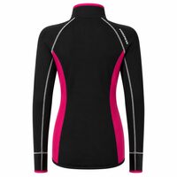 TISPA dámská funkční mikina černá/fuchsie