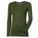 ORIGINAL dámské triko LS MERINO khaki melír